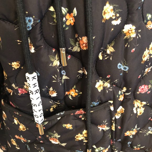 AUTHENTIC Elegant KHRISJOY Quilted Puffed Jacket: Size L - Picture 3 of 16